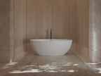 MonBlari MY‑66617 White Acrylic Freestanding Bathtub 1500mm-1700mm