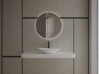 MonBlari XA-A76 White Solid Surface Countertop Basin 600mm