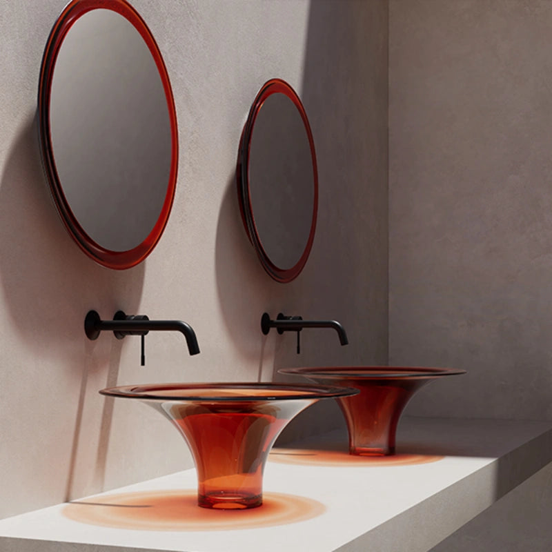 MonBlari SPRING Series designer bathroom vessel wash basin