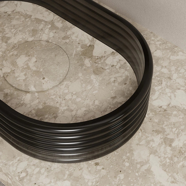 MonBlari STRATA Series contemporary marble wash basin