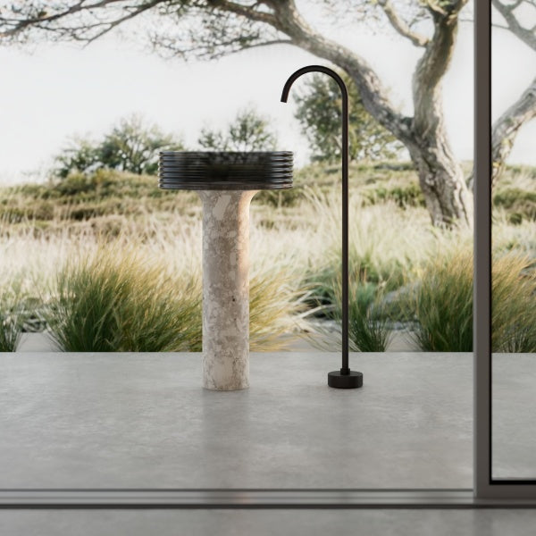 MonBlari STRATA Series Montage Freestanding Pedestal Sink