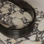 MonBlari STRATA Series luxury marble-inspired wash basin