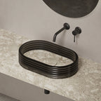 STRATA Series marble bathroom vessel sink