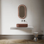 Beryl series stylish countertop wash basin for modern vanity
