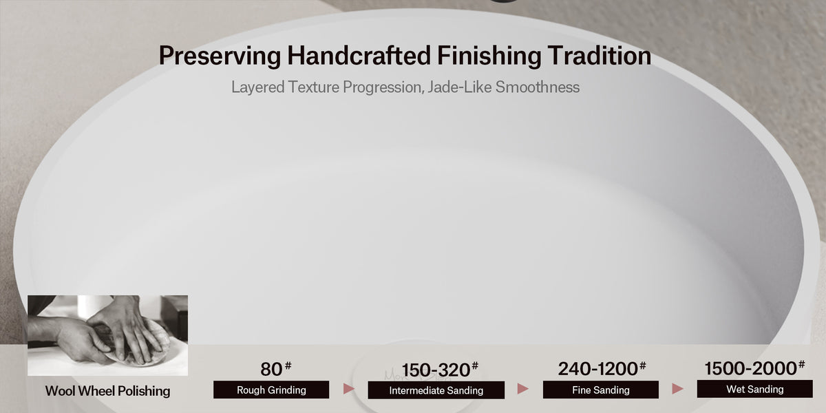 MonBlari TW-A8129 Solid Surface Basin