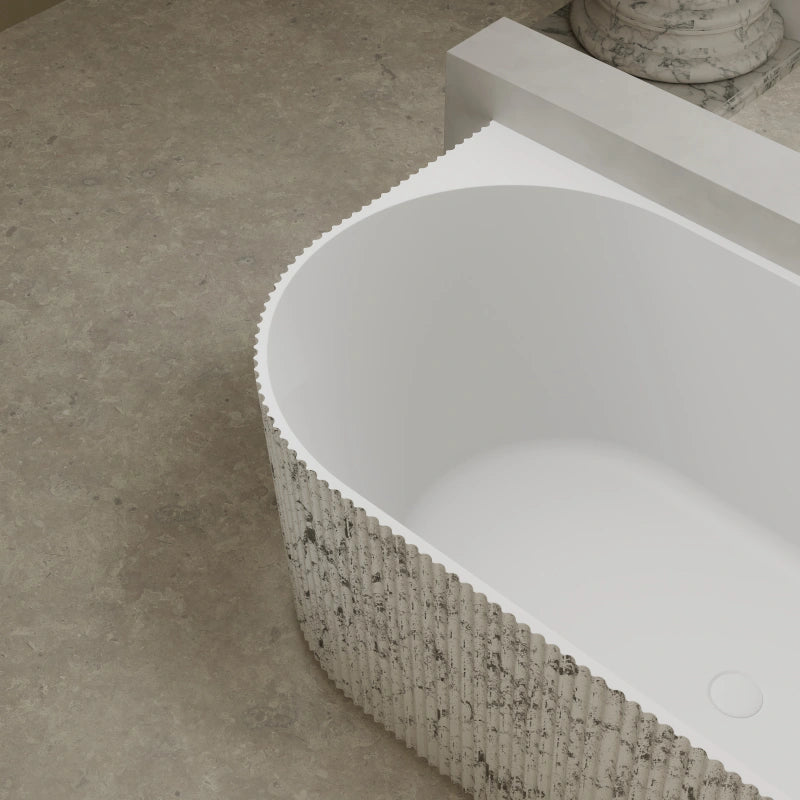 MonBlari XS Series contemporary back-to-wall bath