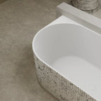 MonBlari XS Series contemporary back-to-wall bath