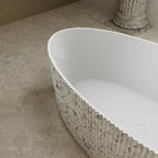 MonBlari XS Series contemporary textured freestanding bath