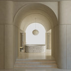 MonBlari XS Series fluted back-to-wall bathtub