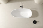 MonBlari XY-5005 Freestanding Bath Front Top View Close-up